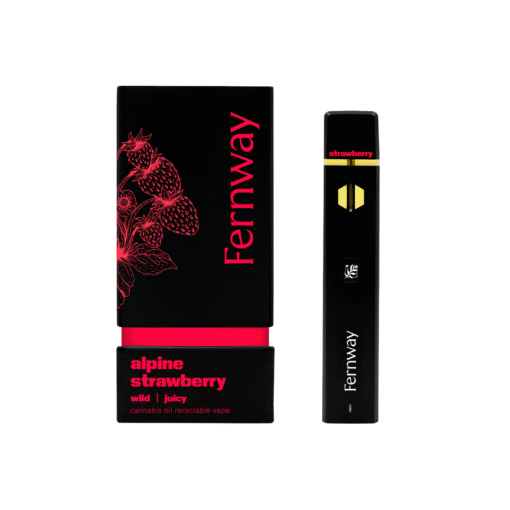 Fernway Vapes-Alpine Strawberry Traveler Vape 2g-Fernway Berry Haze,Fernway Stylus​,Fernway Vape​,Fernway Battery​